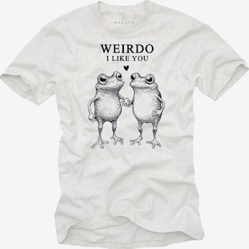 MAKAYA Shirt in White: front