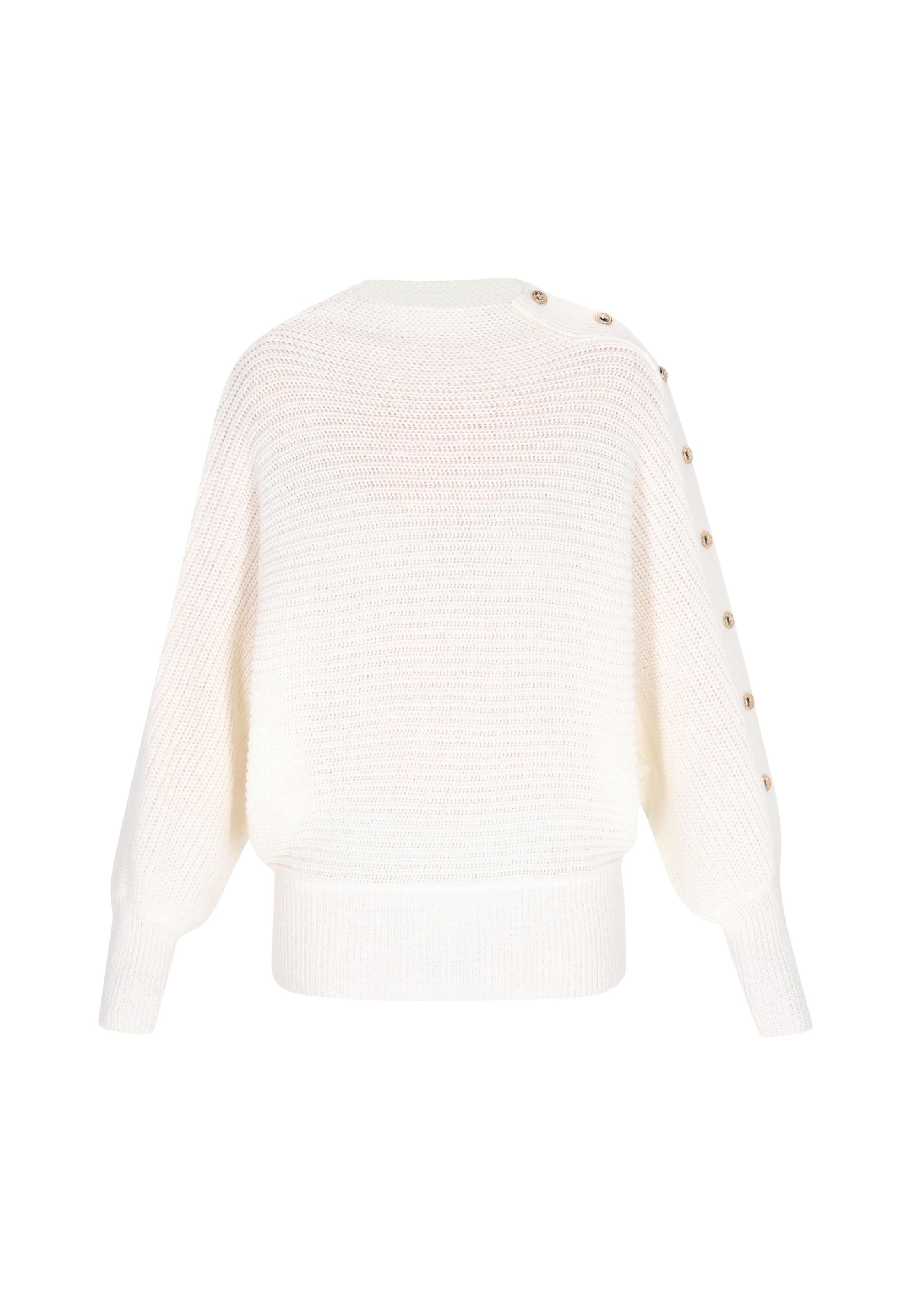 DreiMaster Maritim Pullover in Weiß: Vorderseite