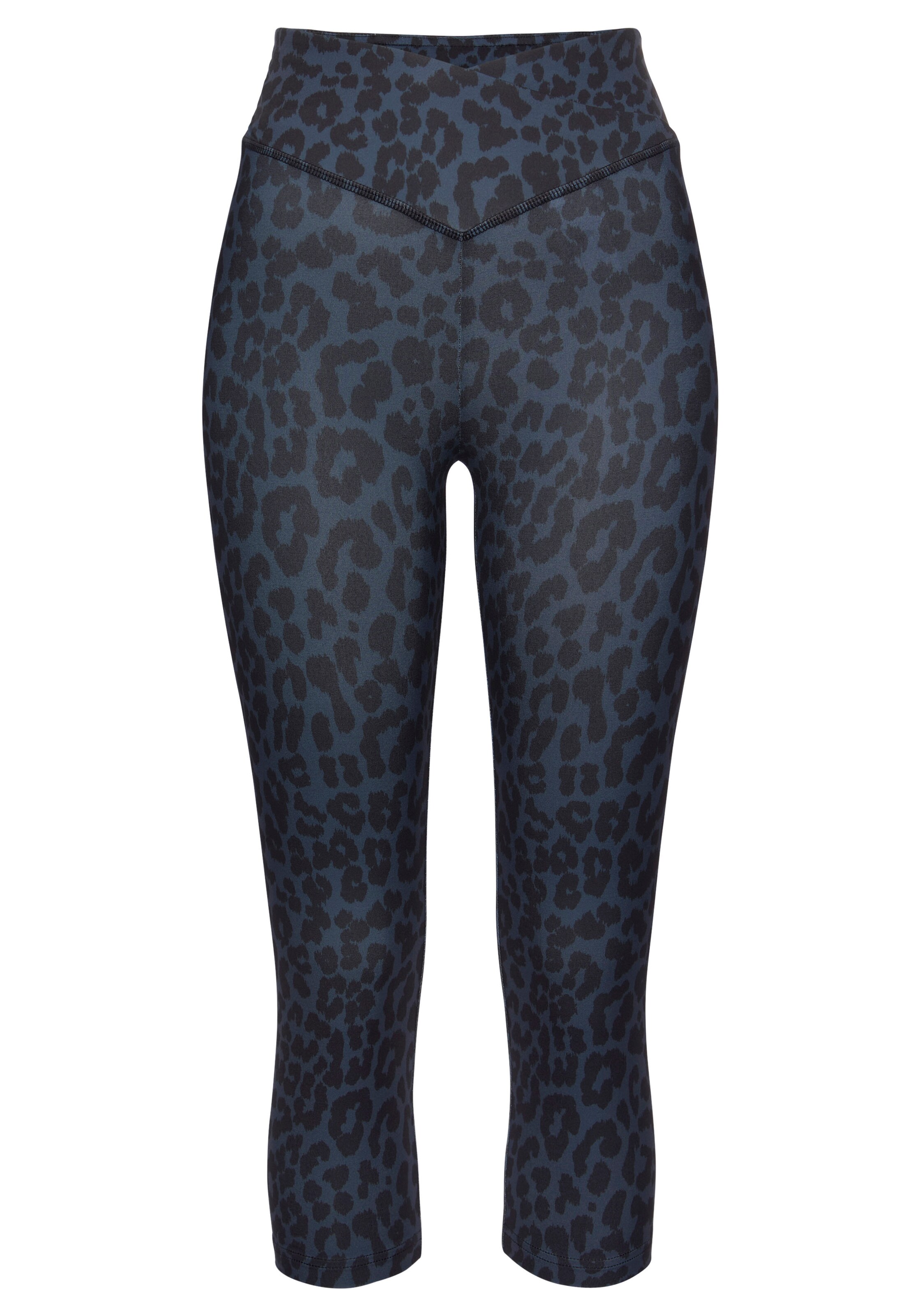 LASCANA ACTIVESkinny Sportske hlače - plava boja: prednji dio