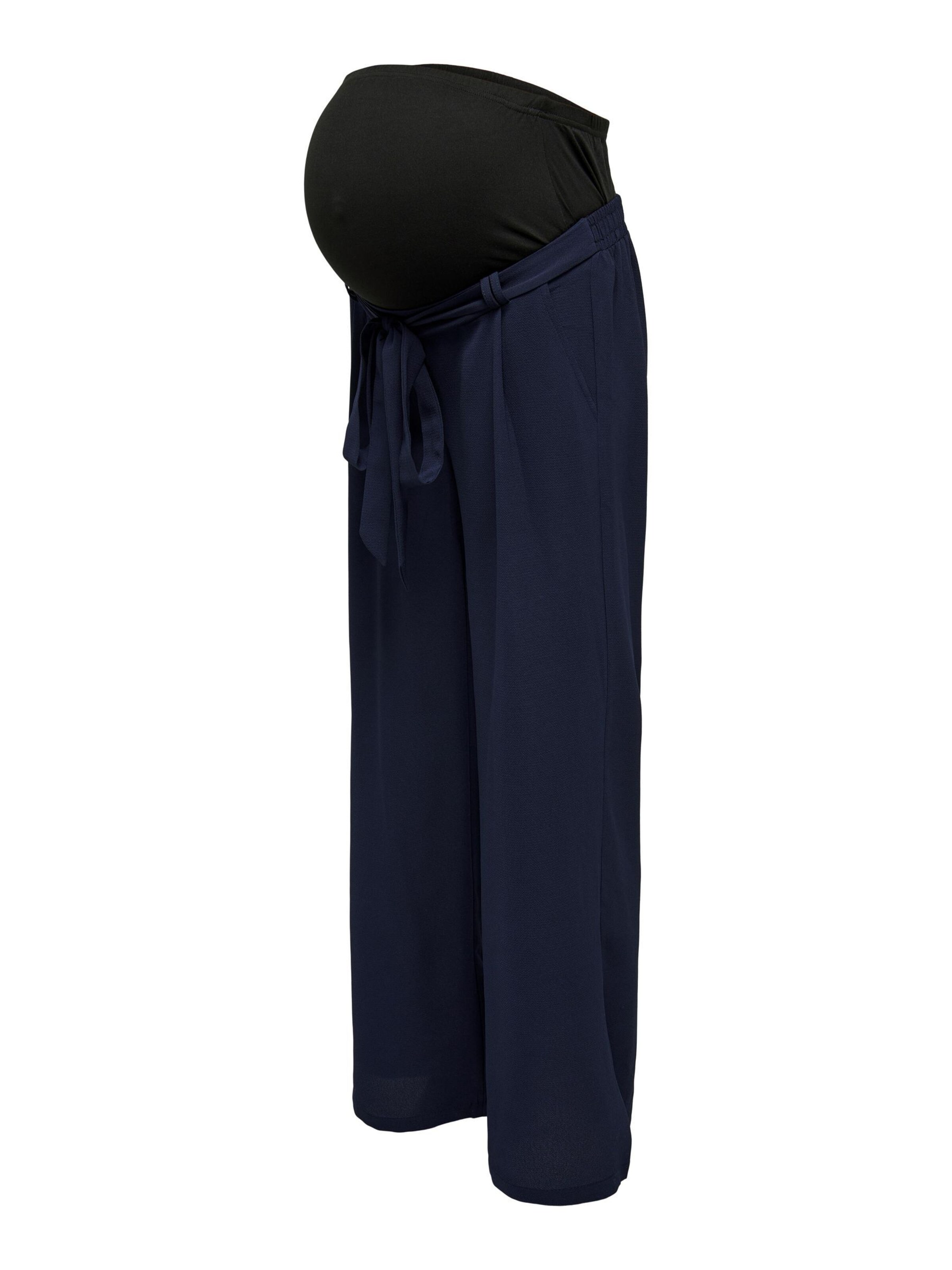 Only Maternity Wide leg Trousers in Blue