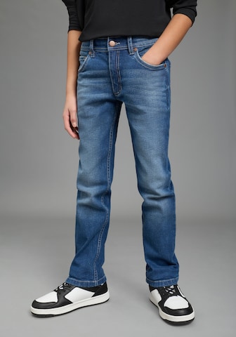 Kidsworld Regular Jeans in Blue: front