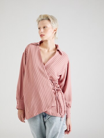 TOPSHOP Blus i rosa: framsida