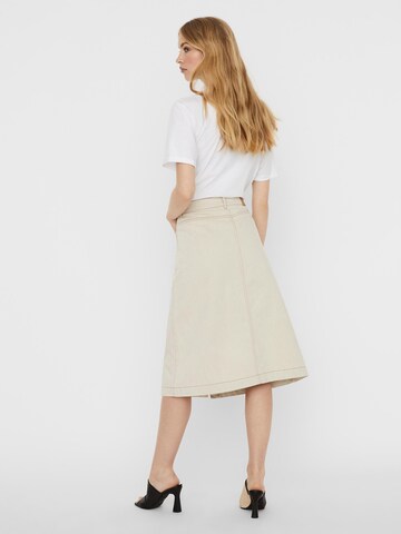 Jupe 'Muna' VERO MODA en beige