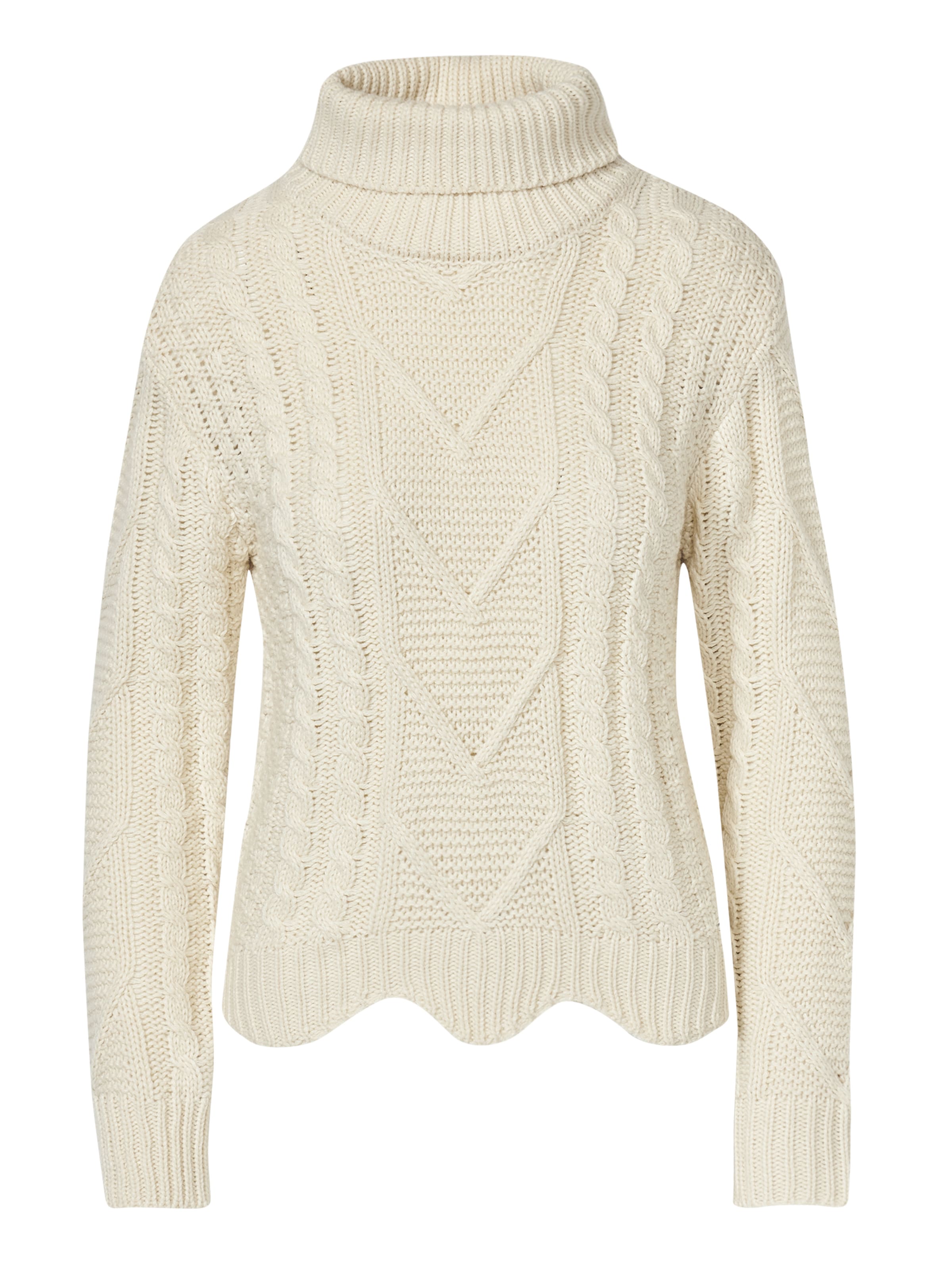 KOROSHI Pullover in Weiß: Vorderseite