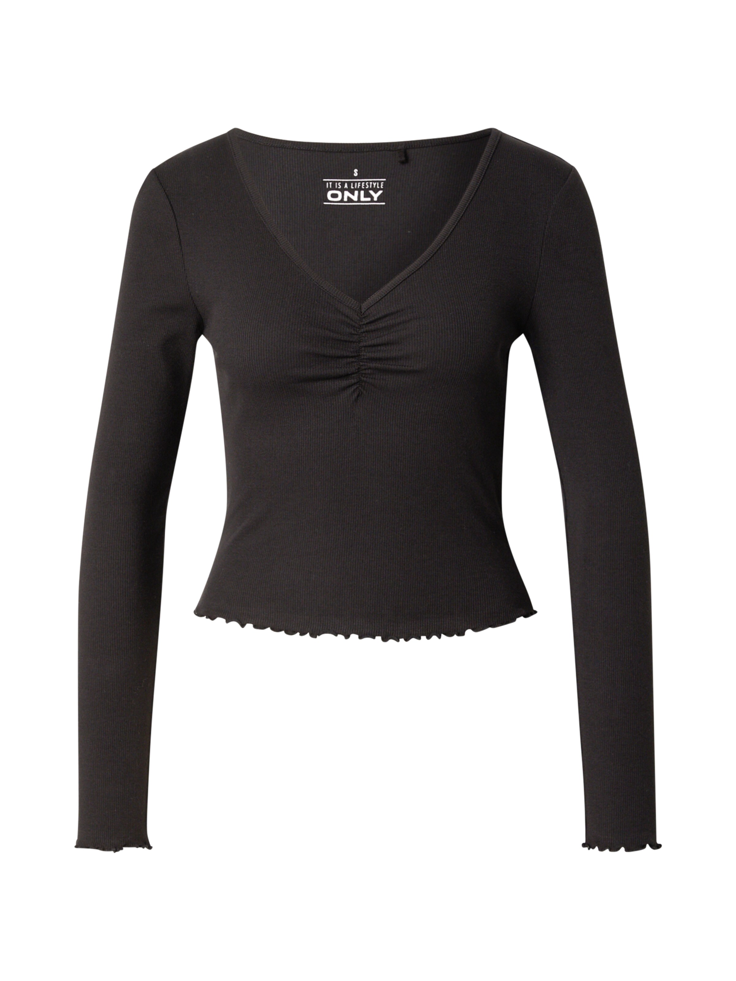 ONLY Särk 'ONLBETTY', värv must: eest vaates