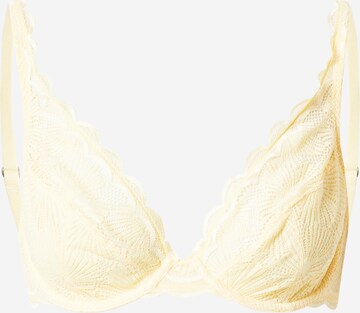 ESPRIT Triangle Bra in Yellow: front