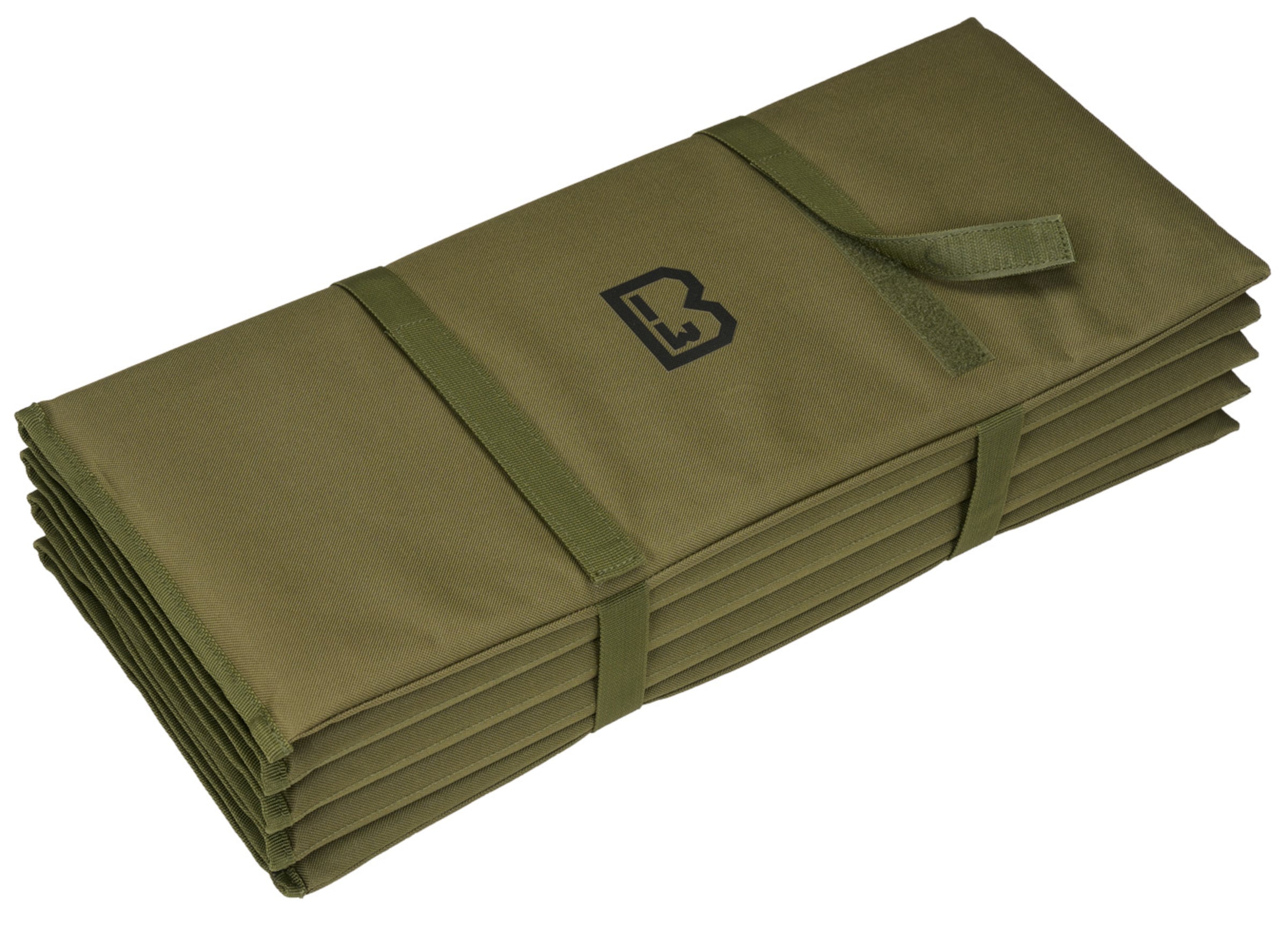 Brandit Matrace 'Iso' – zelená: přední strana