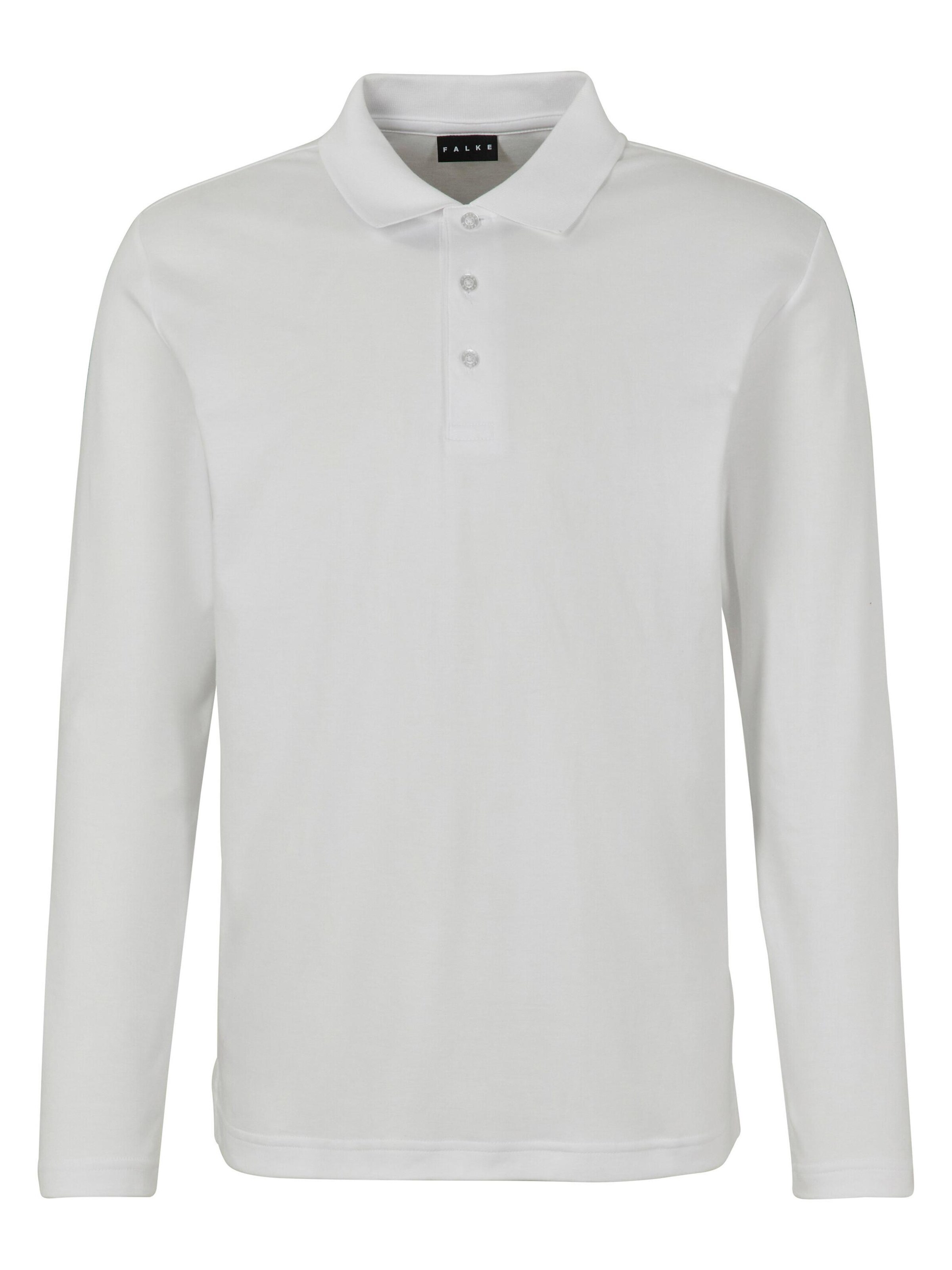 FALKE Shirt 'Essential Cotton' in White