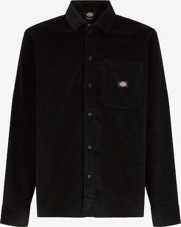 juoda DICKIES Standartinis modelis Marškiniai: priekis