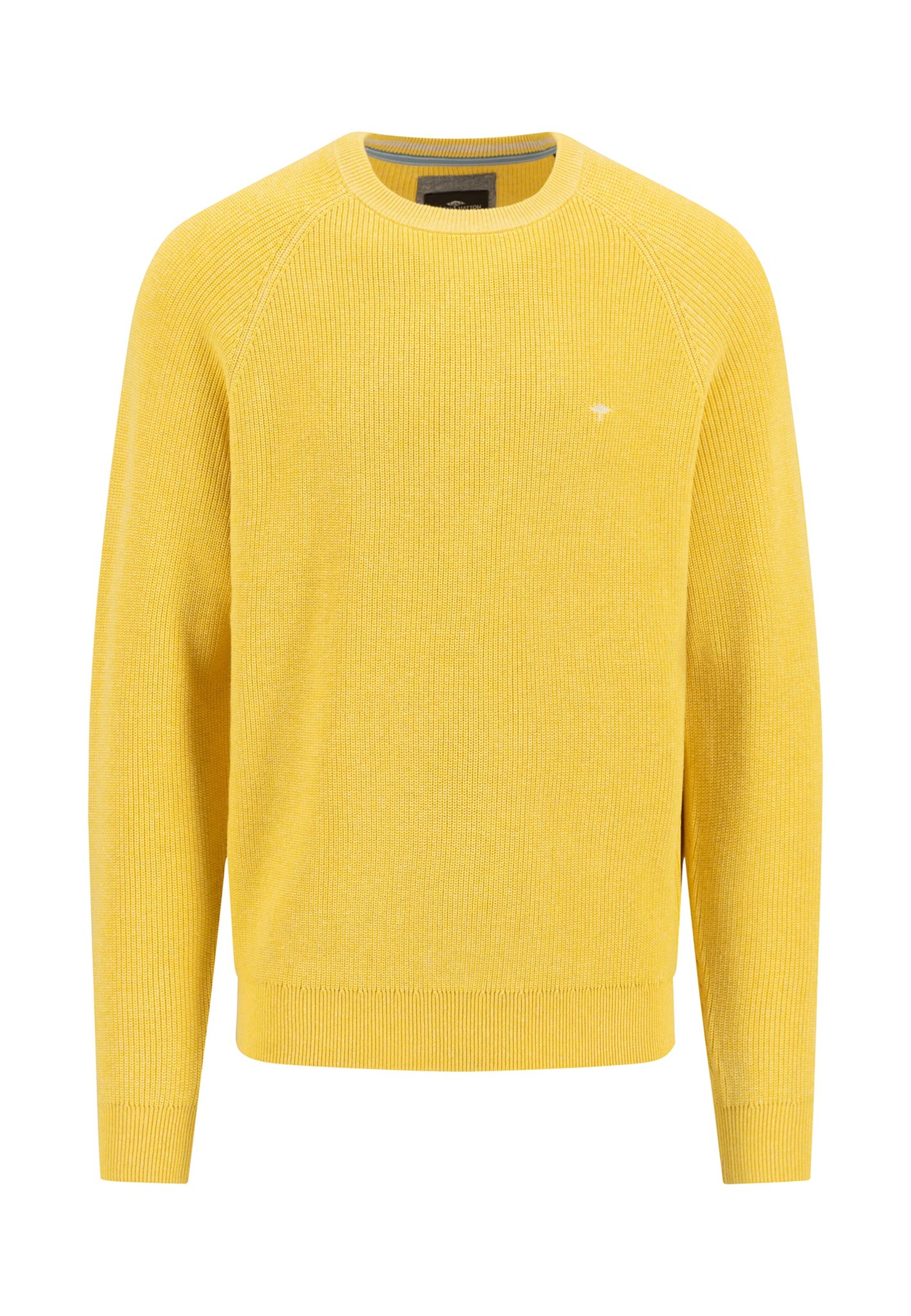 FYNCH-HATTON Pullover in Gelb: Vorderseite