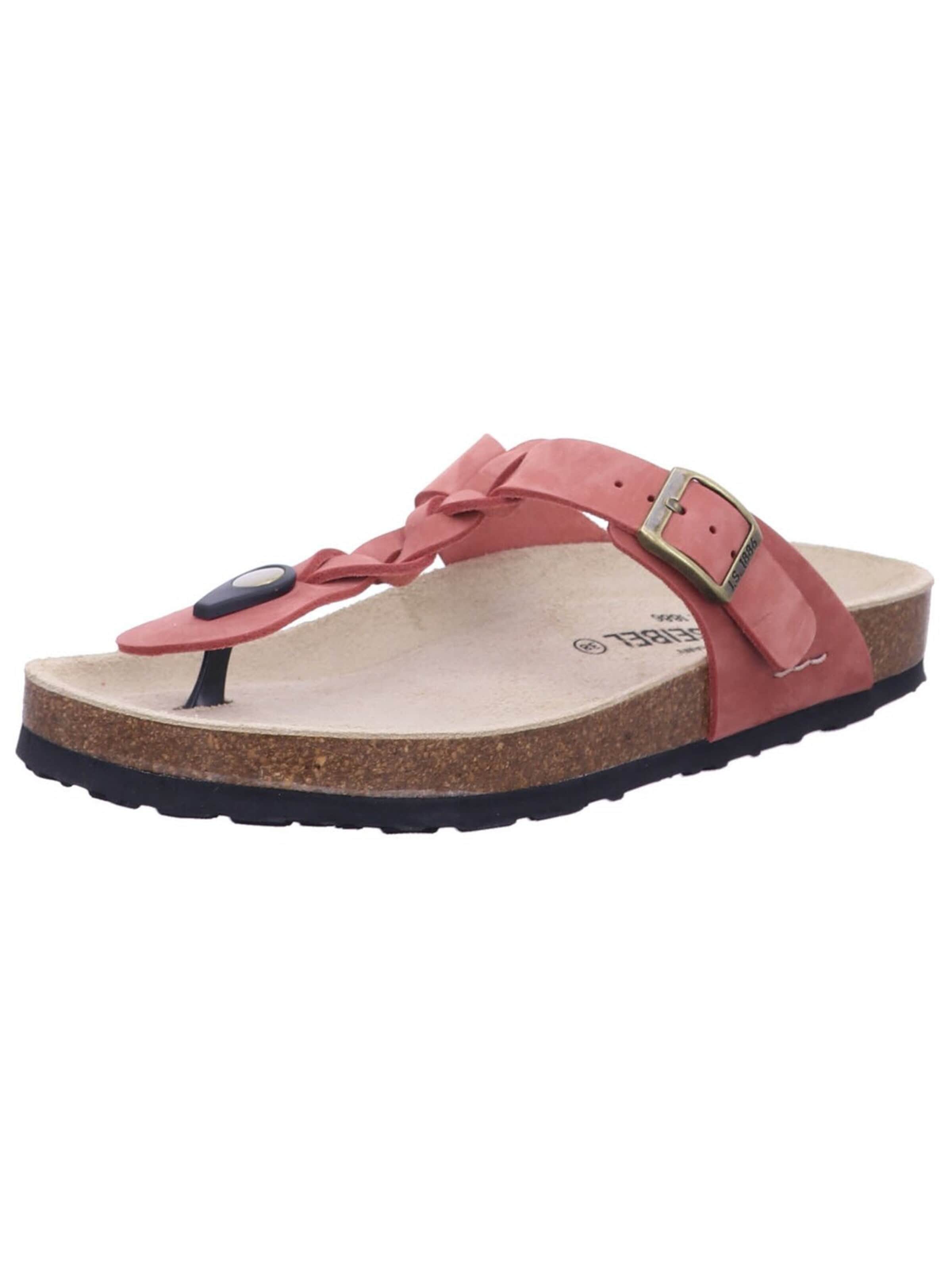 JOSEF SEIBEL Teenslipper '6431510 480' in Rood: voorkant