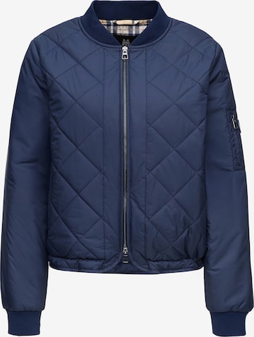 MANISA Übergangsjacke 'Steppjacke' in Blau: Vorderseite