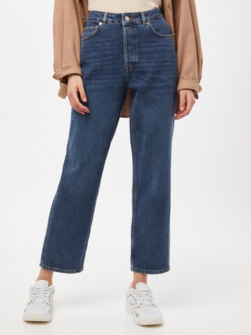 SELECTED FEMME Wide leg Jeans in Blauw: voorkant