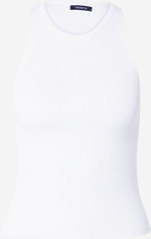 Trendyol Top in White: front