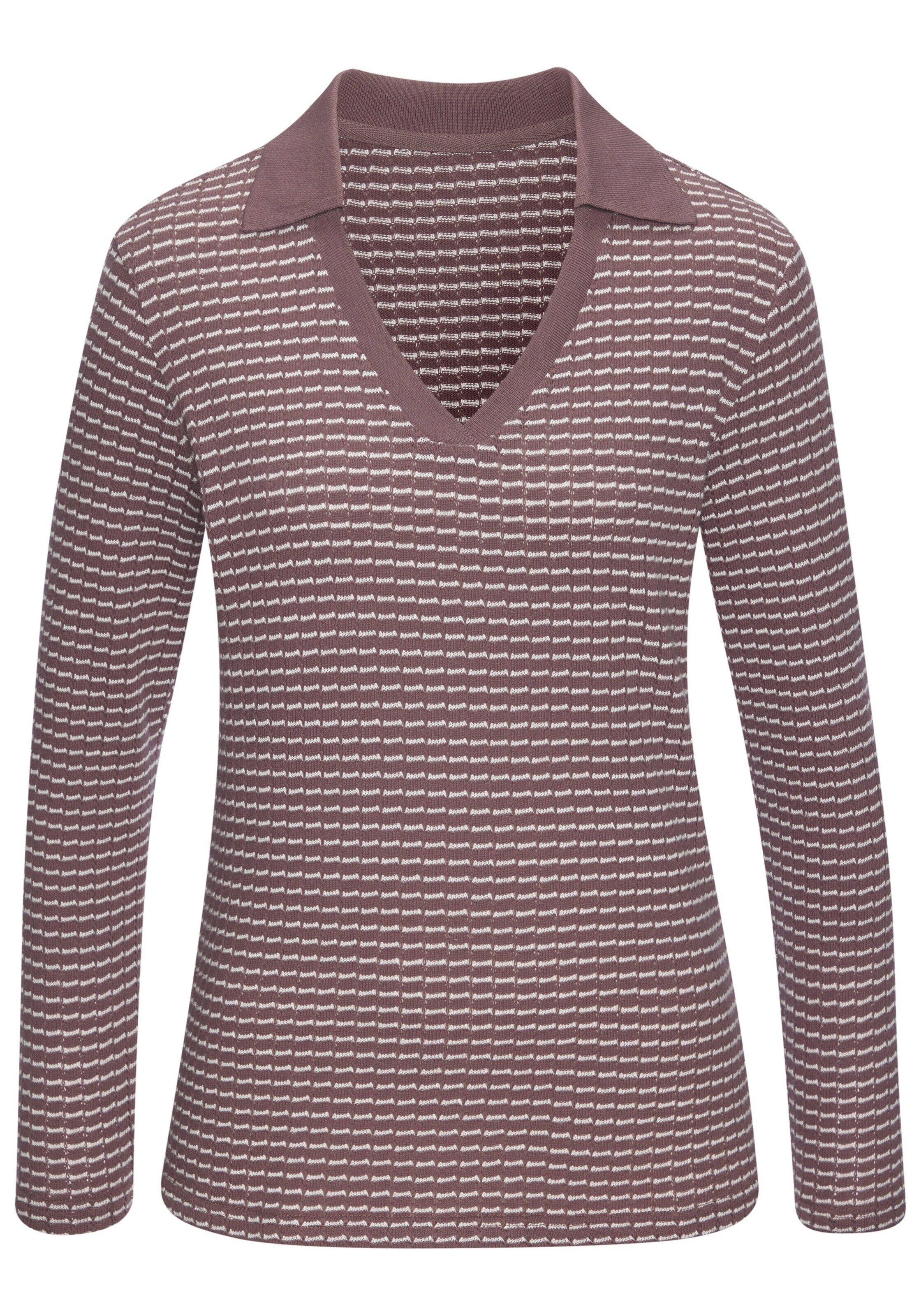 VIVANCE Pulóver - lila: elől