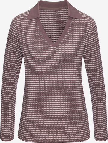 purpurinė VIVANCE Megztinis: priekis