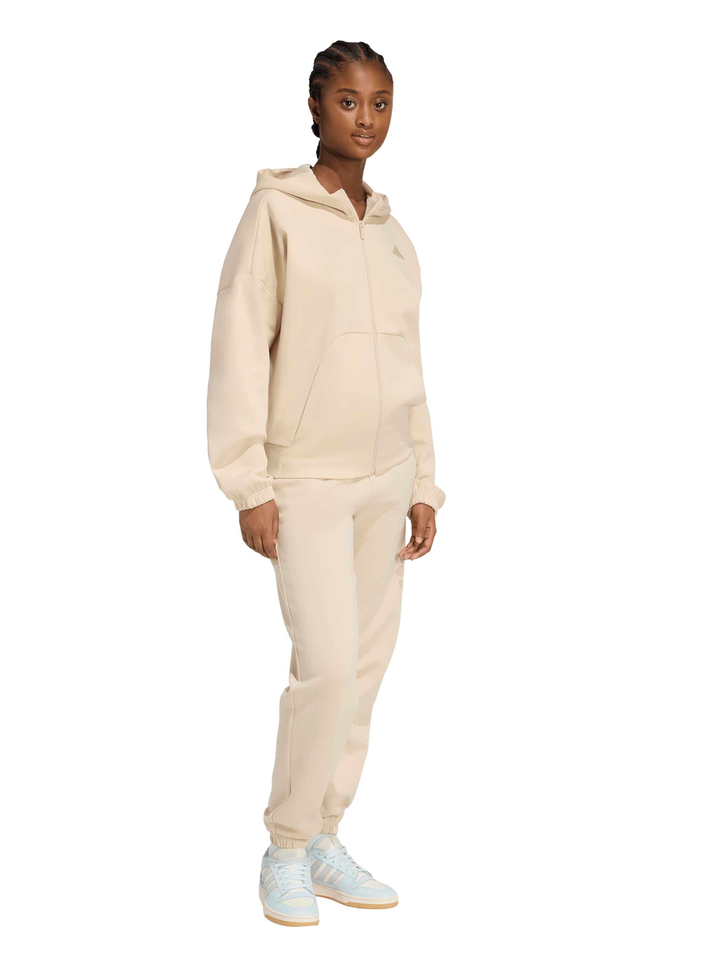 smėlio ADIDAS SPORTSWEAR Sportinis džemperis 'FI'