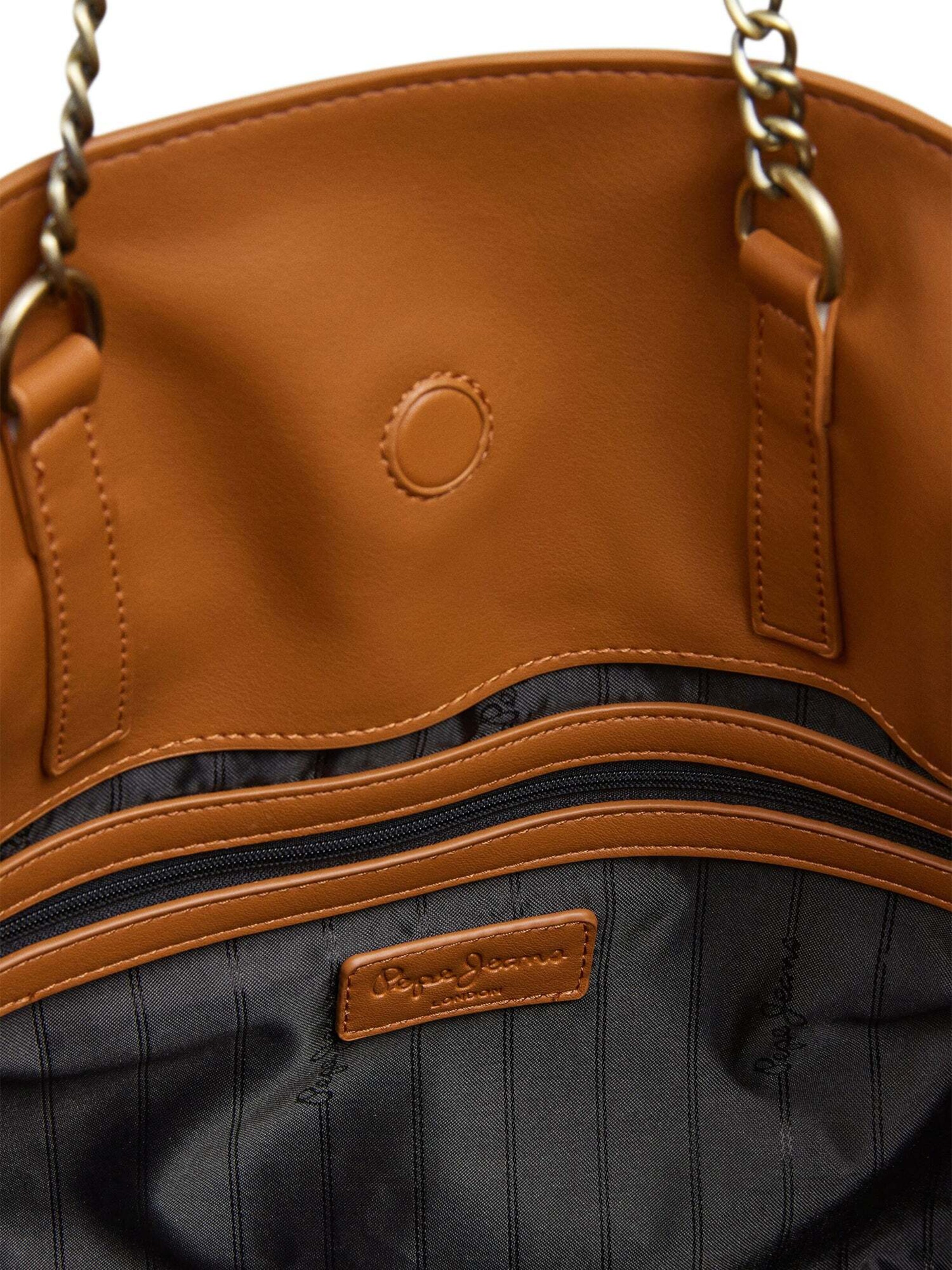 Pepe Jeans Handtas ' GWENDOLYN ' in Beige