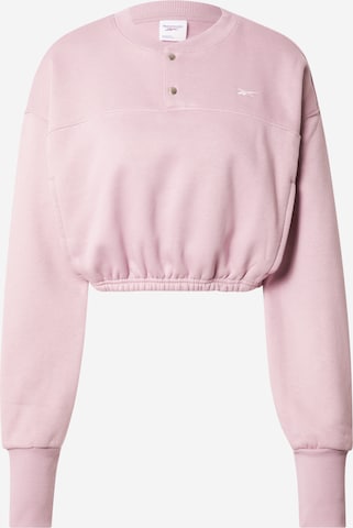 Reebok Sweatshirt in Lila: predná strana