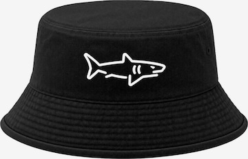 Neverless Hat 'Shark' in Black: front