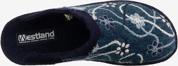 Westland Slippers 'Lille' in Blue
