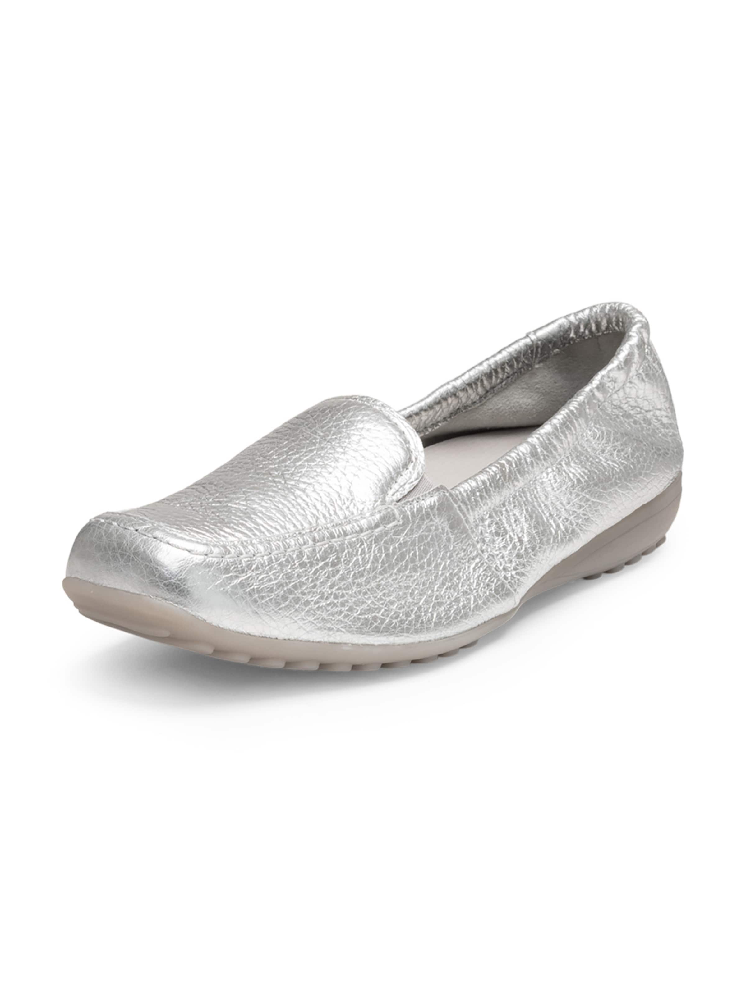 Mocassino di VITAFORM in argento: frontale