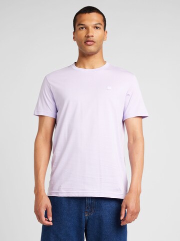 T-Shirt Calvin Klein Jeans en violet : devant