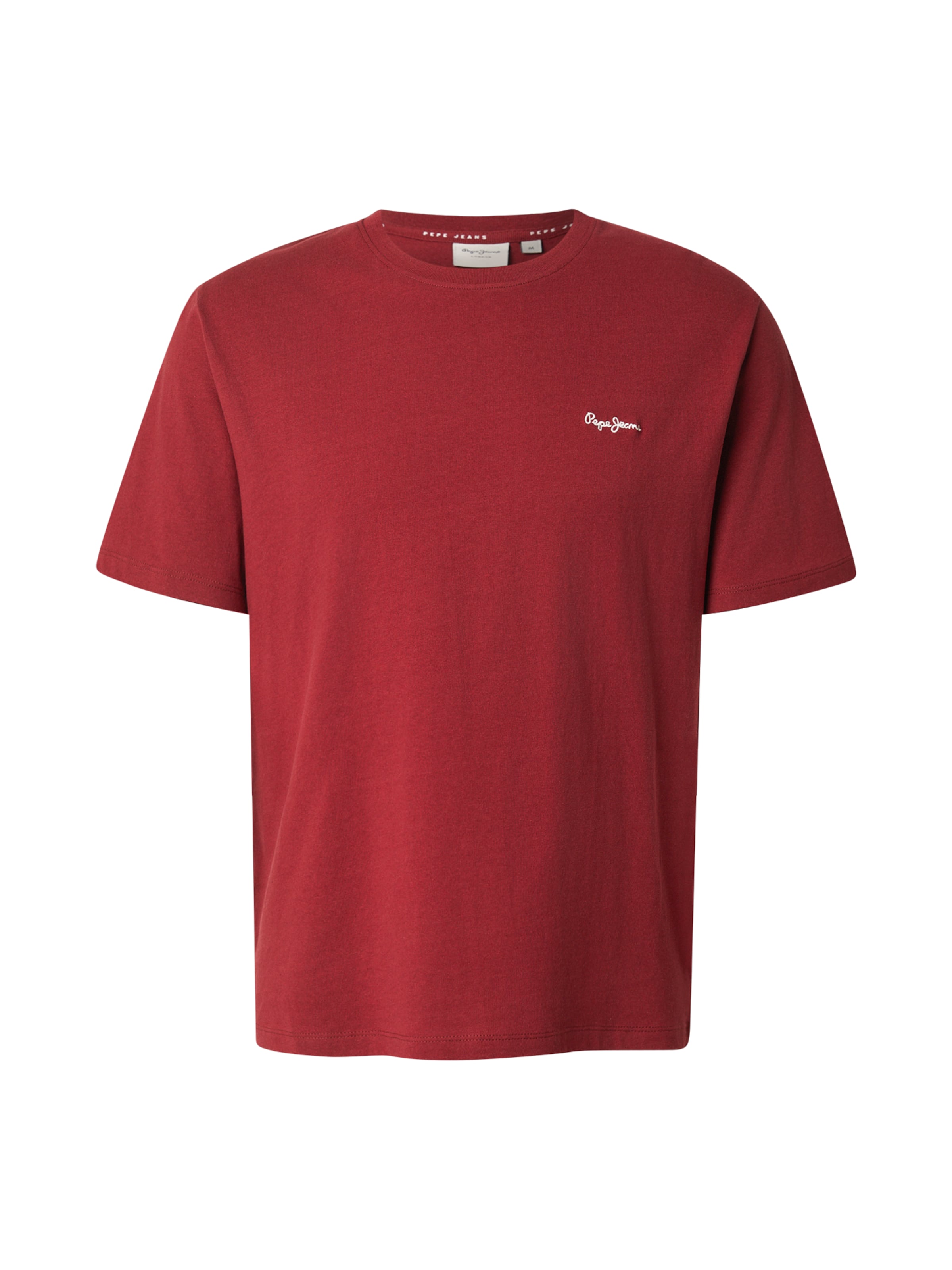 Pepe Jeans Tričko 'CONTRAST CONNOR' – červená: přední strana