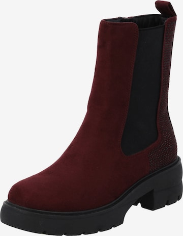 Palado by Sila Sahin Chelsea Boots 'Jynna' in Red: front