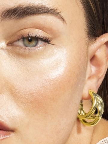 Luxenter Øreringe 'PENDIENTES 'CARORSA'' i guld
