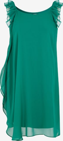 NAF NAF - Vestido de gala ' Laurane ' en verde: frente