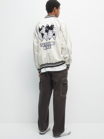 Pull&Bear Between-Season Jacket in White