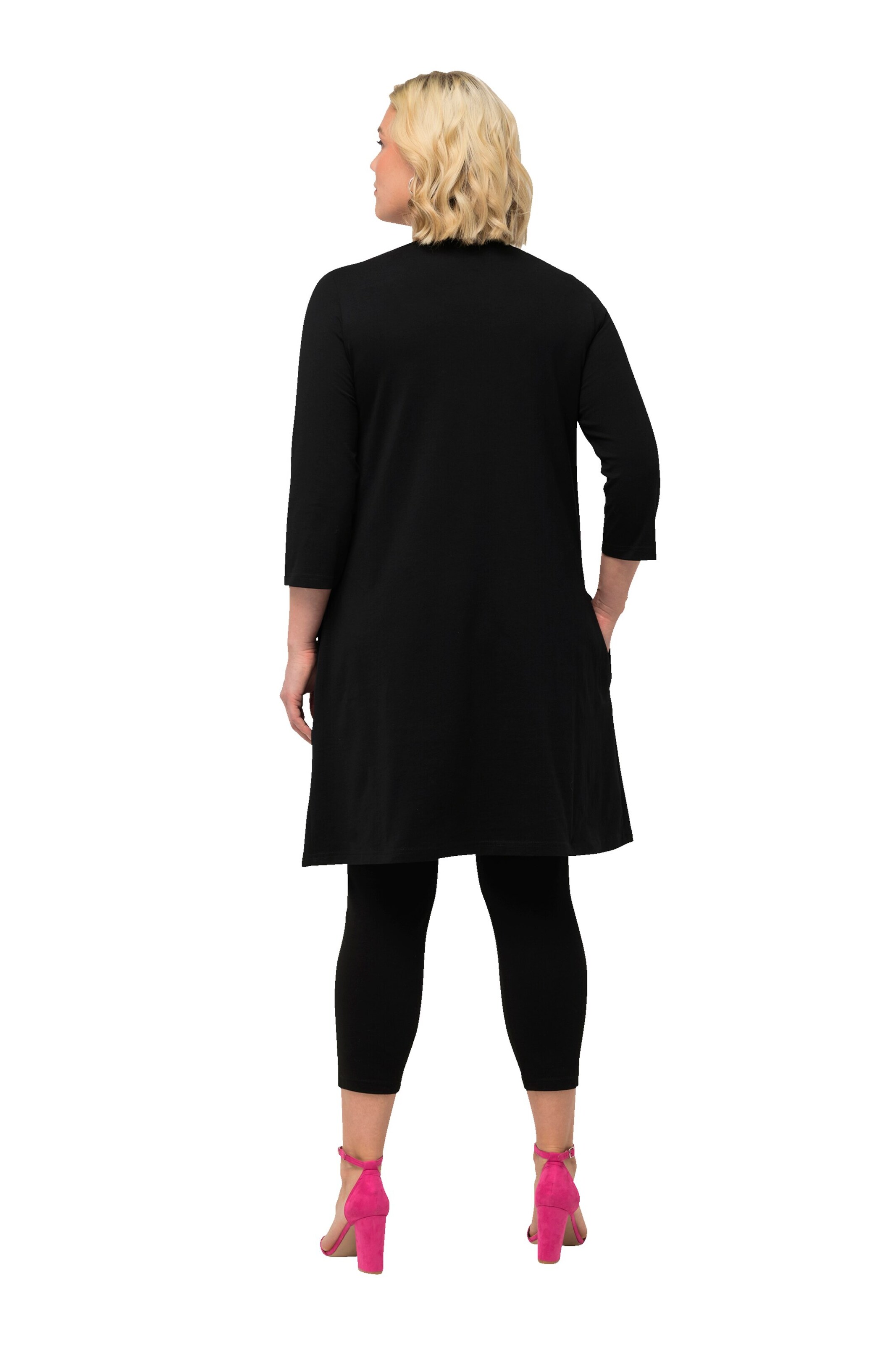 Ulla Popken Shirt in Zwart