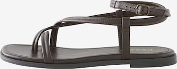 Next T-bar sandals 'Forever Comfort' in Brown: front