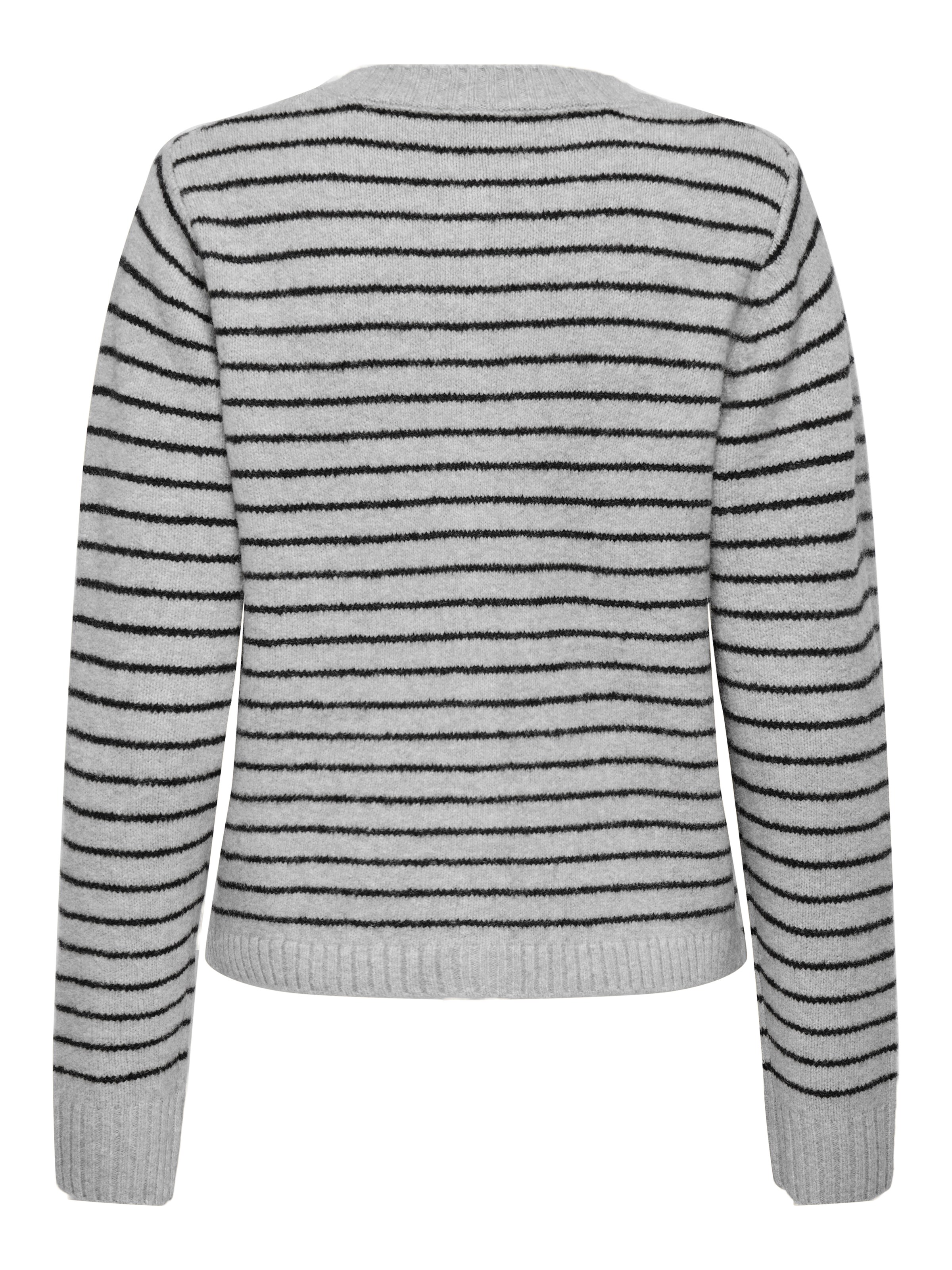 ONLY Strickjacke 'ONLChester' in Grau