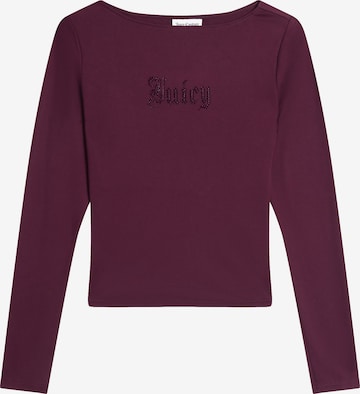 Juicy Couture Shirt 'MIA' in Rot: Vorderseite