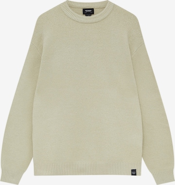 Pull-over Pull&Bear en vert : devant