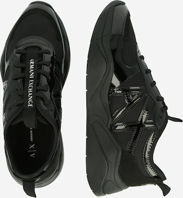 ARMANI EXCHANGE Sneakers laag in Zwart