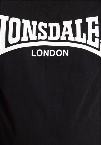 LONSDALE Trainingsanzug in Schwarz