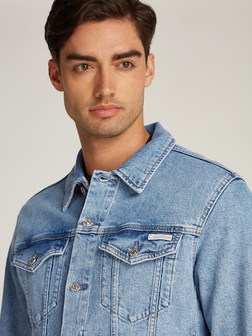 Calvin Klein Jeans Kevad-sügisjope, värv sinine