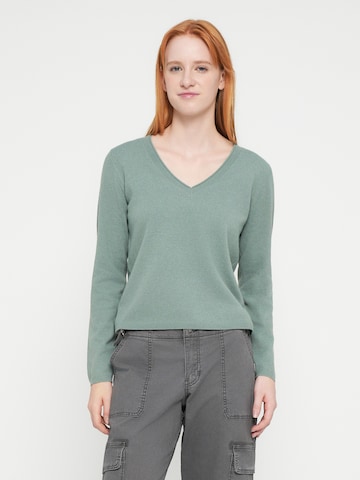 ONLY - Pullover 'ONLLOYAL' em verde: frente