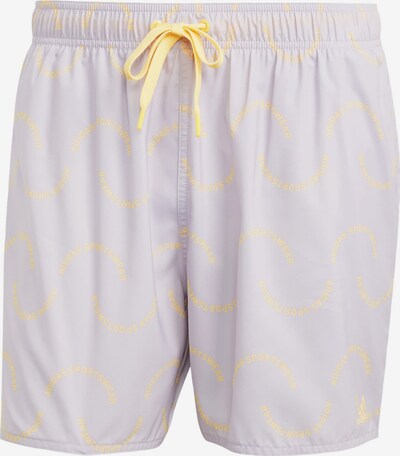 ADIDAS SPORTSWEAR Sports swimming trunks in Lemon / Lilac, Item view