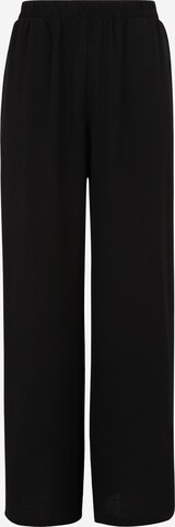 Vero Moda Petite Wide leg Broek 'ALVA' in Zwart: voorkant