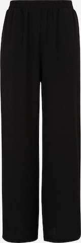 Vero Moda Petite Wide leg Broek 'ALVA' in Zwart: voorkant