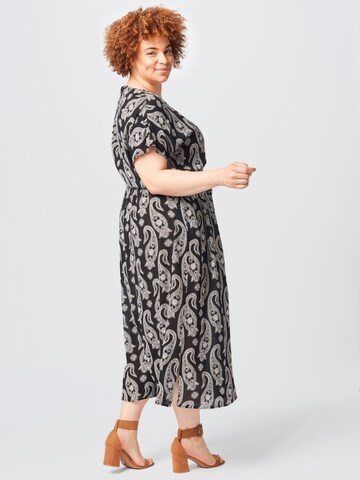 Robe d’été 'Passa' KAFFE CURVE en noir