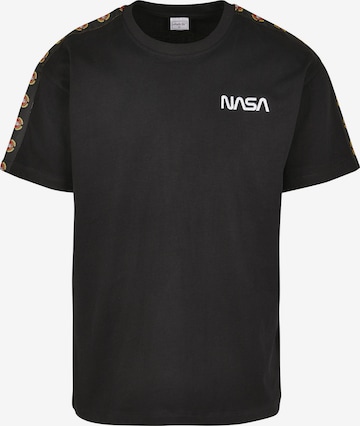 Mister Tee Shirt 'Nasa' i svart: framsida