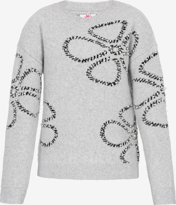 MYMO Oversized neulepaita värissä harmaa: etupuoli