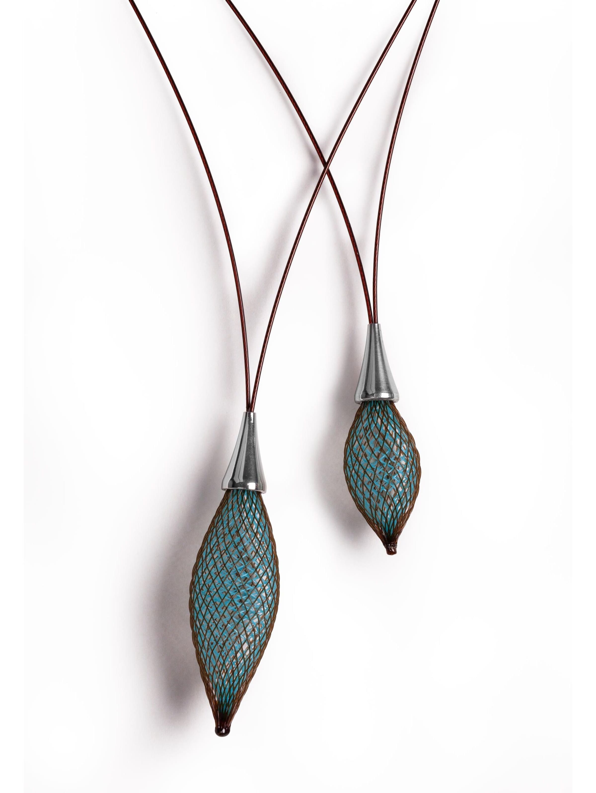 Gretchen Kette 'Vlum Double Drop' in Braun