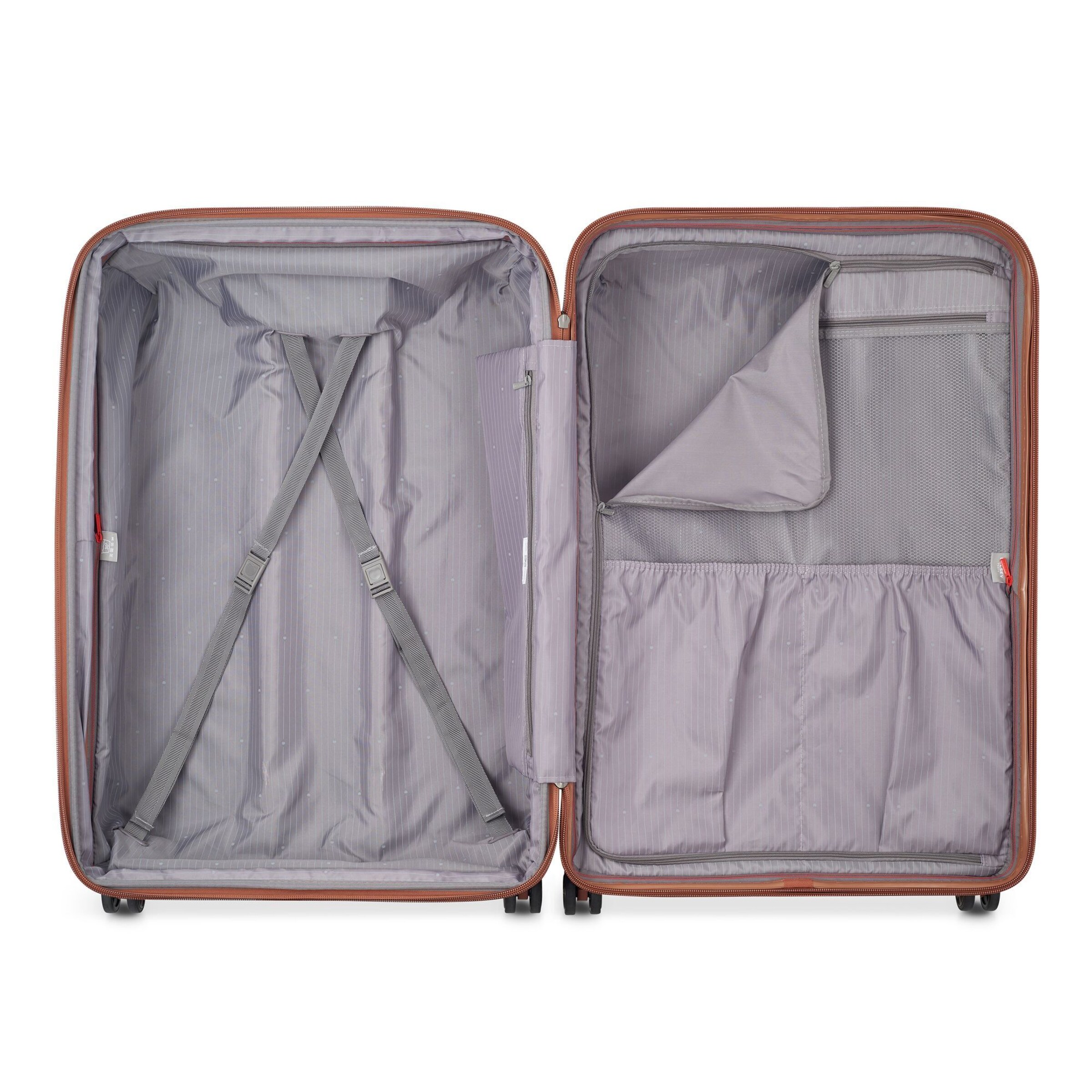 Ensemble de bagages 'Promenade Hard 2.0' Delsey Paris en marron