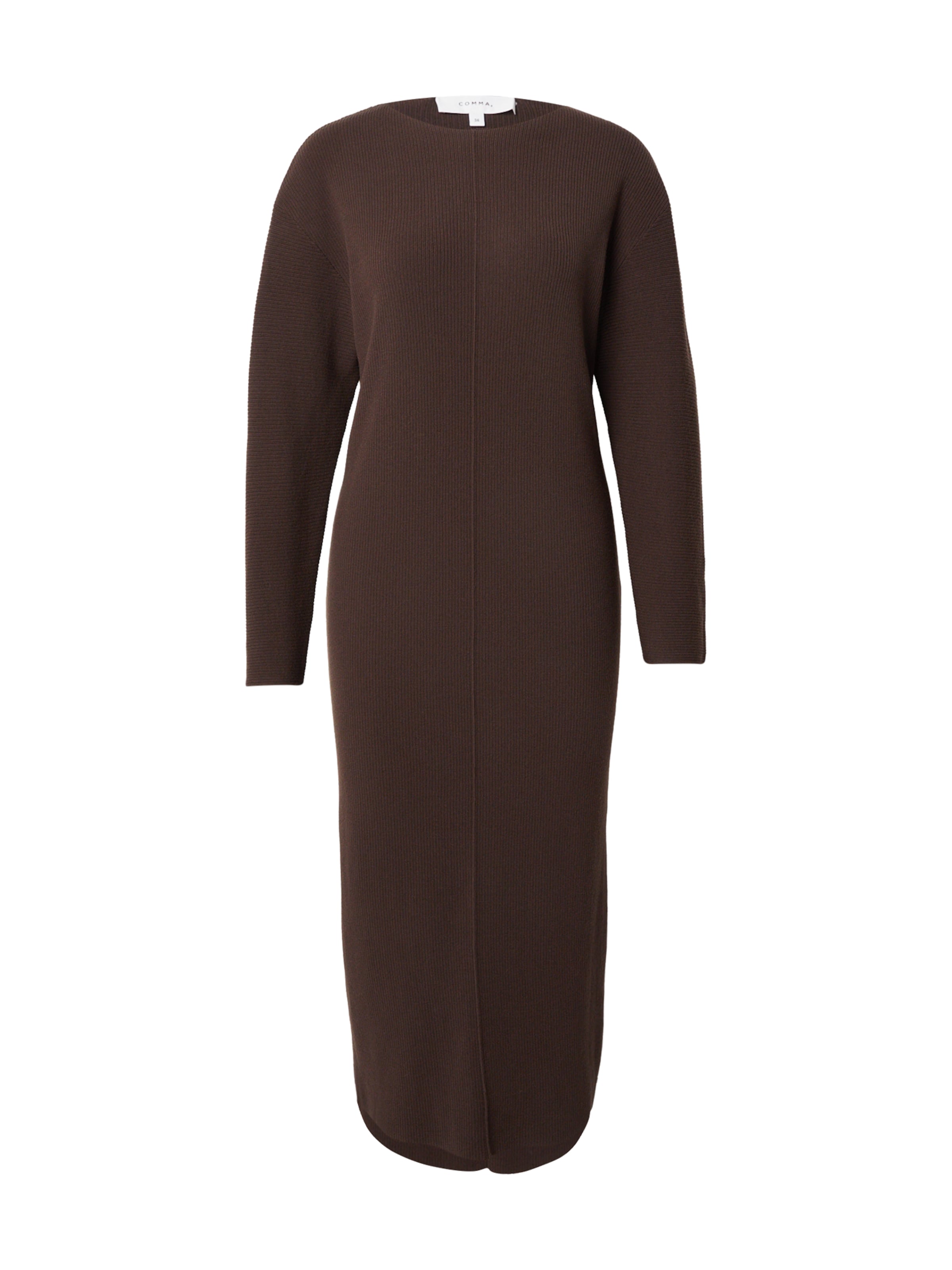 COMMA Knitted dress in Dark brown, Item view